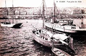 ALGER - VUE PRISE DU MOLE   